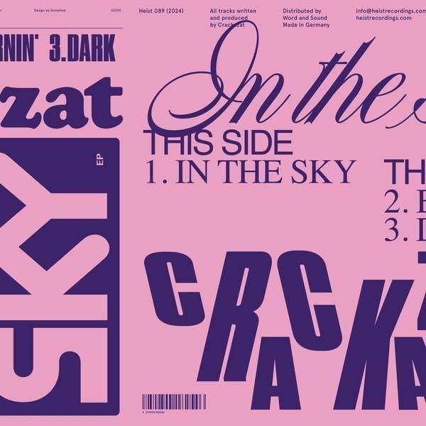 4251804182546 Vinile In The Sky Ep - Crackazat