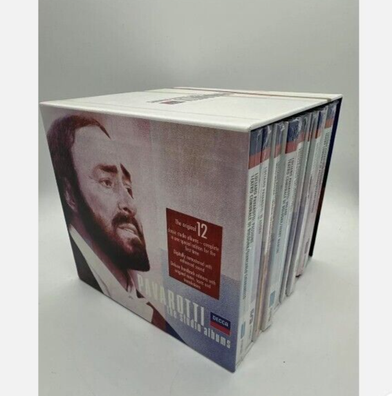 Studio Collection by Luciano Pavarotti - 12-CD Boxed Set - New And Sealed