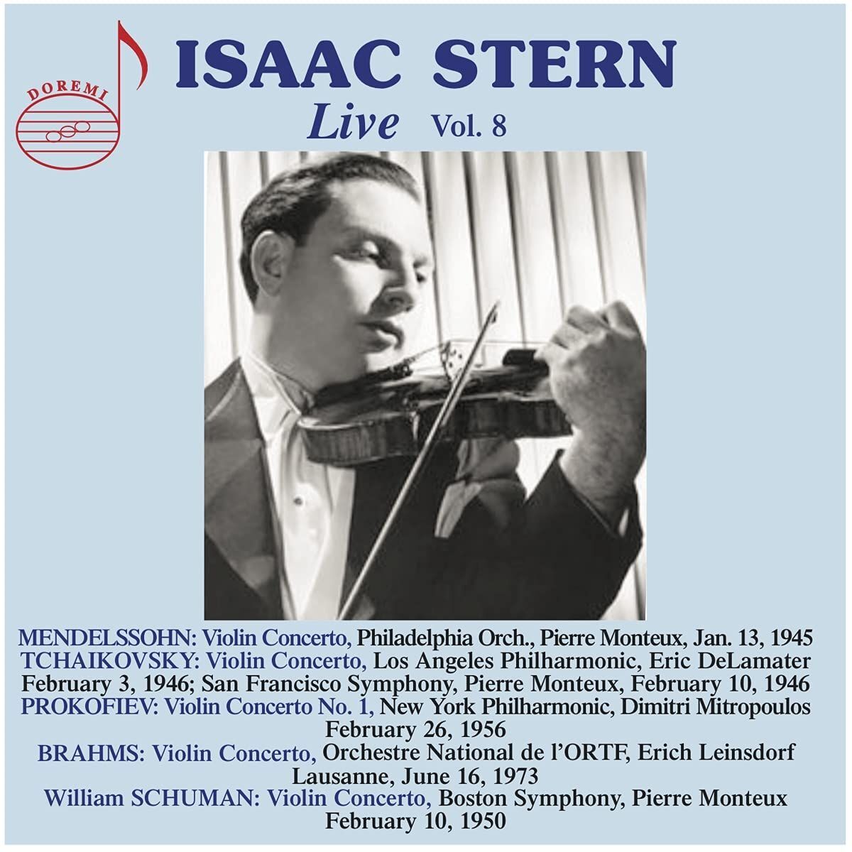7951748 Audio Cd Isaac Stern: Live, Vol. 8 (2 Cd)