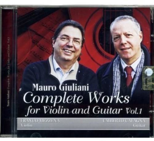 Audio Cd Mauro Giuliani - Complete Works For Violin & Guitar Vol.1