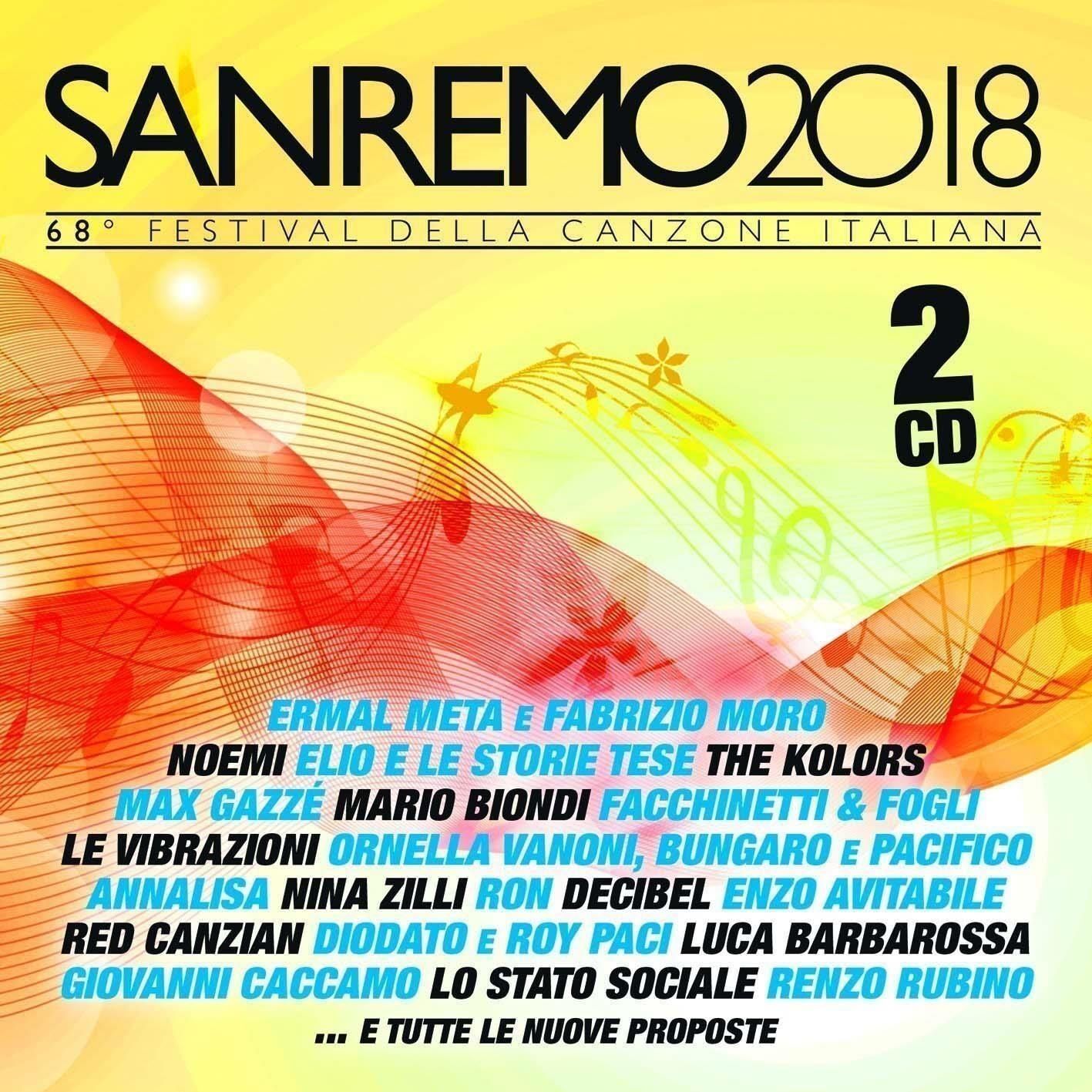 Audio Cd Sanremo 2018 / Various (2 Cd)