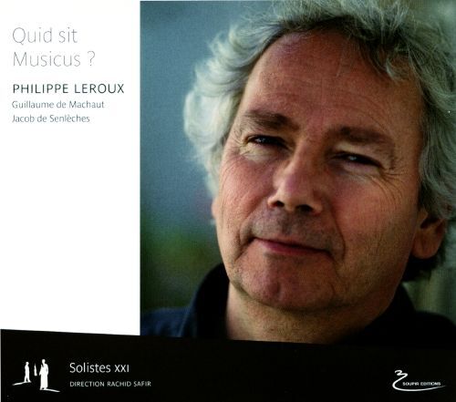 Audio Cd Rachid Safir: Quid Sit Musicus?