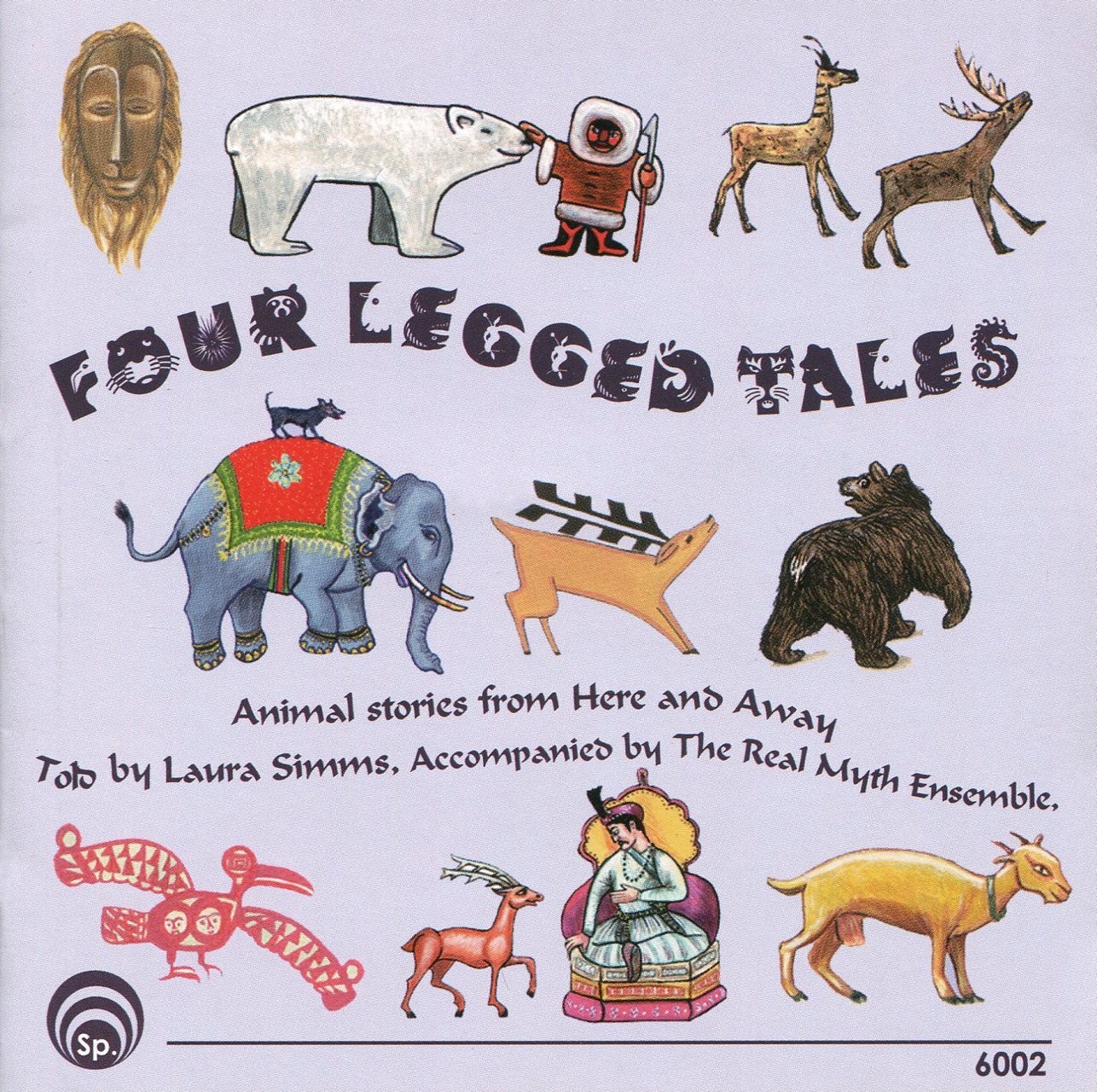 Laura Simms Laura Simms - Four Legged Tales - Animal Stories (CD)