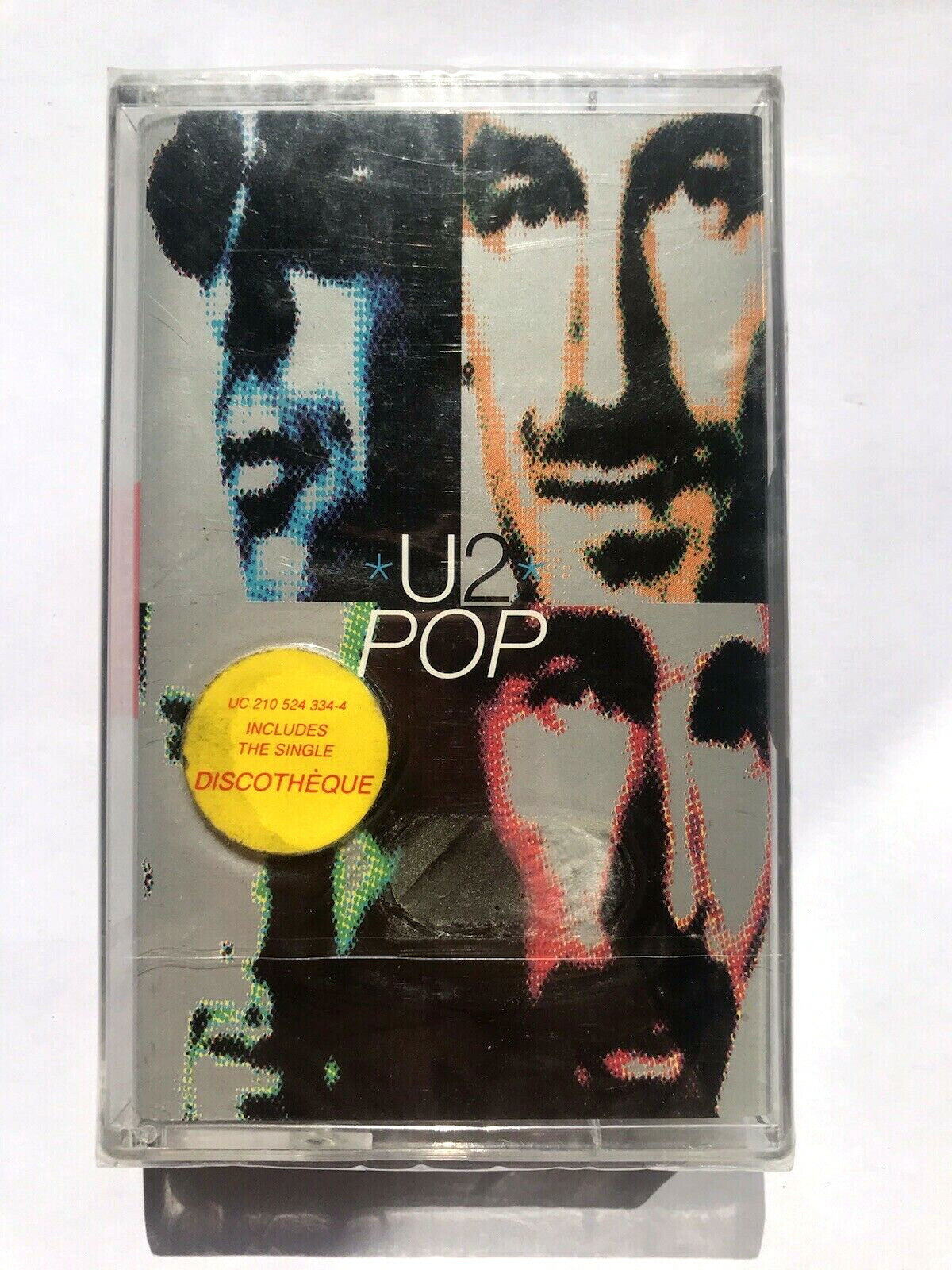 U2 POP 1997 Musicassetta Nuova Sigillata Island Records