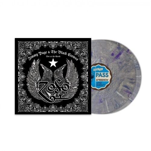 JIMMY PAGE & THE BLACK CROWES - Loose Talk. Deluxe (2025) 2 LP marble Vinyl p.o