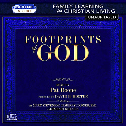 Pat Boone & David B. Hooten Footprints of God (CD) Album