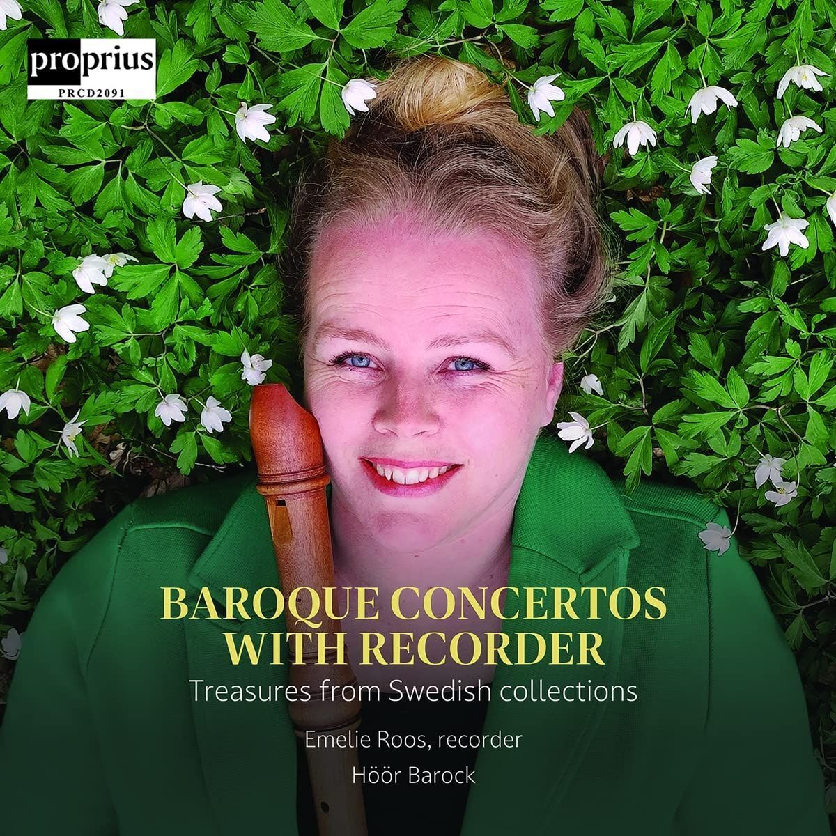 Audio Cd Emelie Roos / Hoor Barock: Baroque Concertos With Recorder
