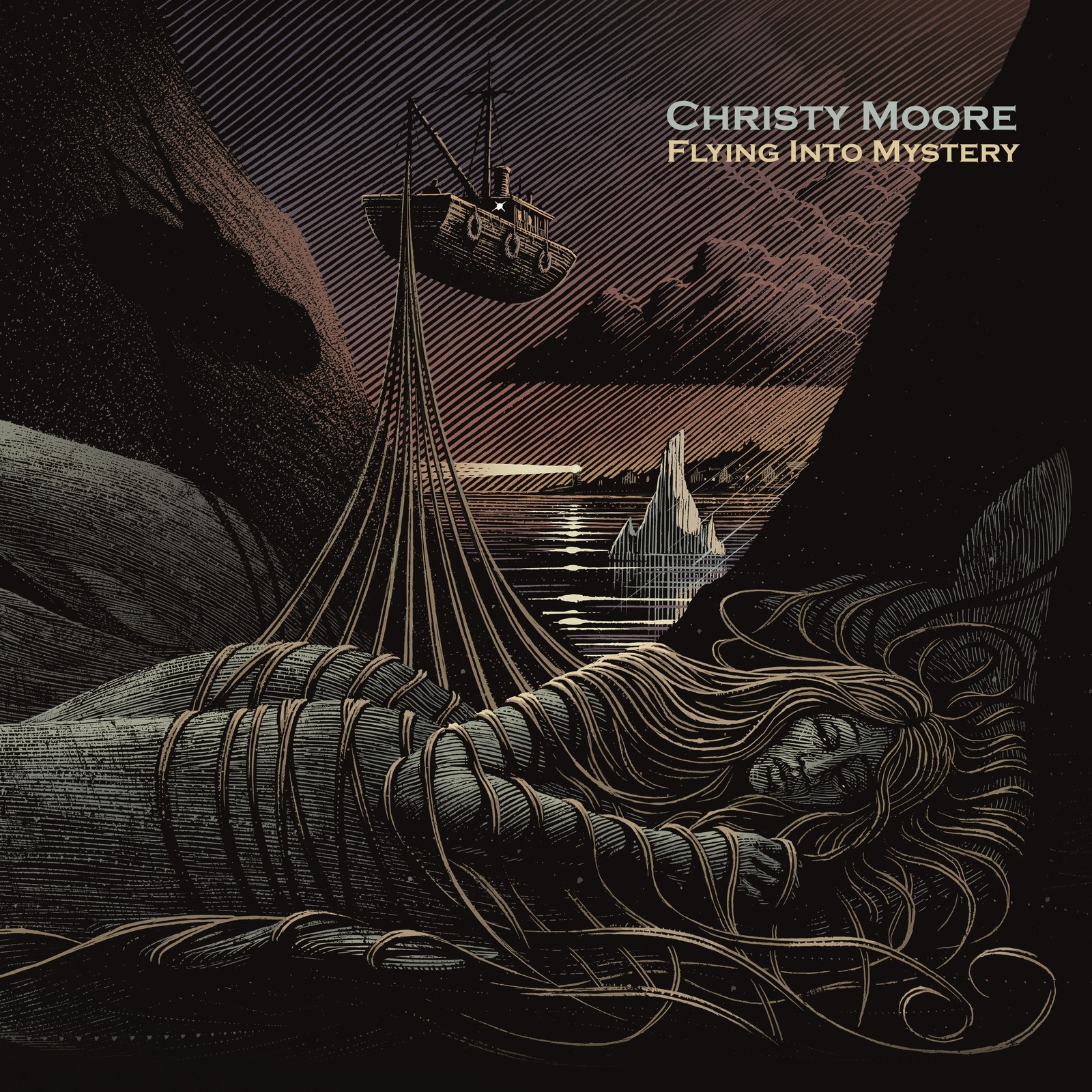Christy Moore Flying Into Mystery (Vinyl LP) 12" Album
