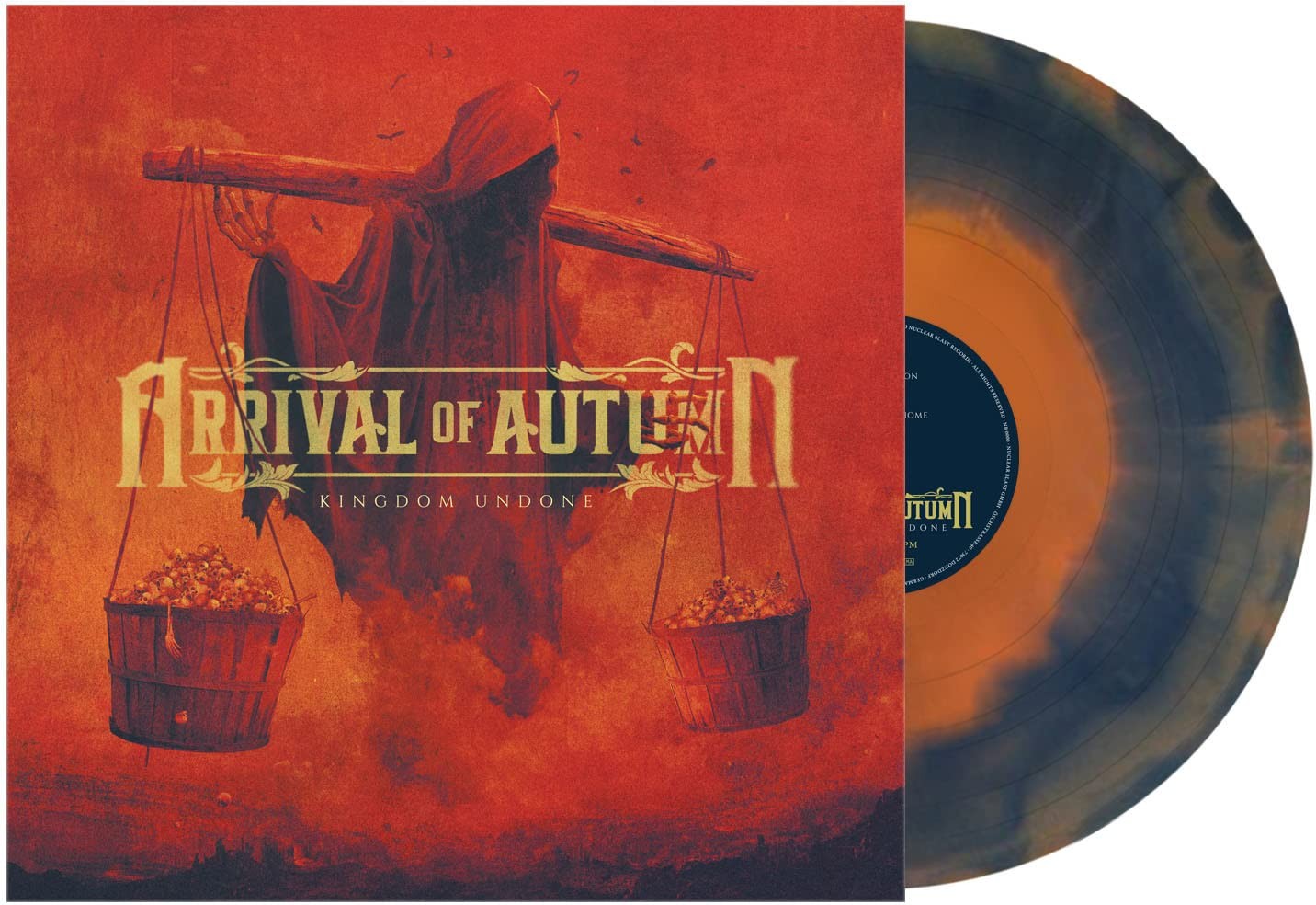 Arrival of Autumn Kingdom Undone - Orange & Blue (Vinyl LP)
