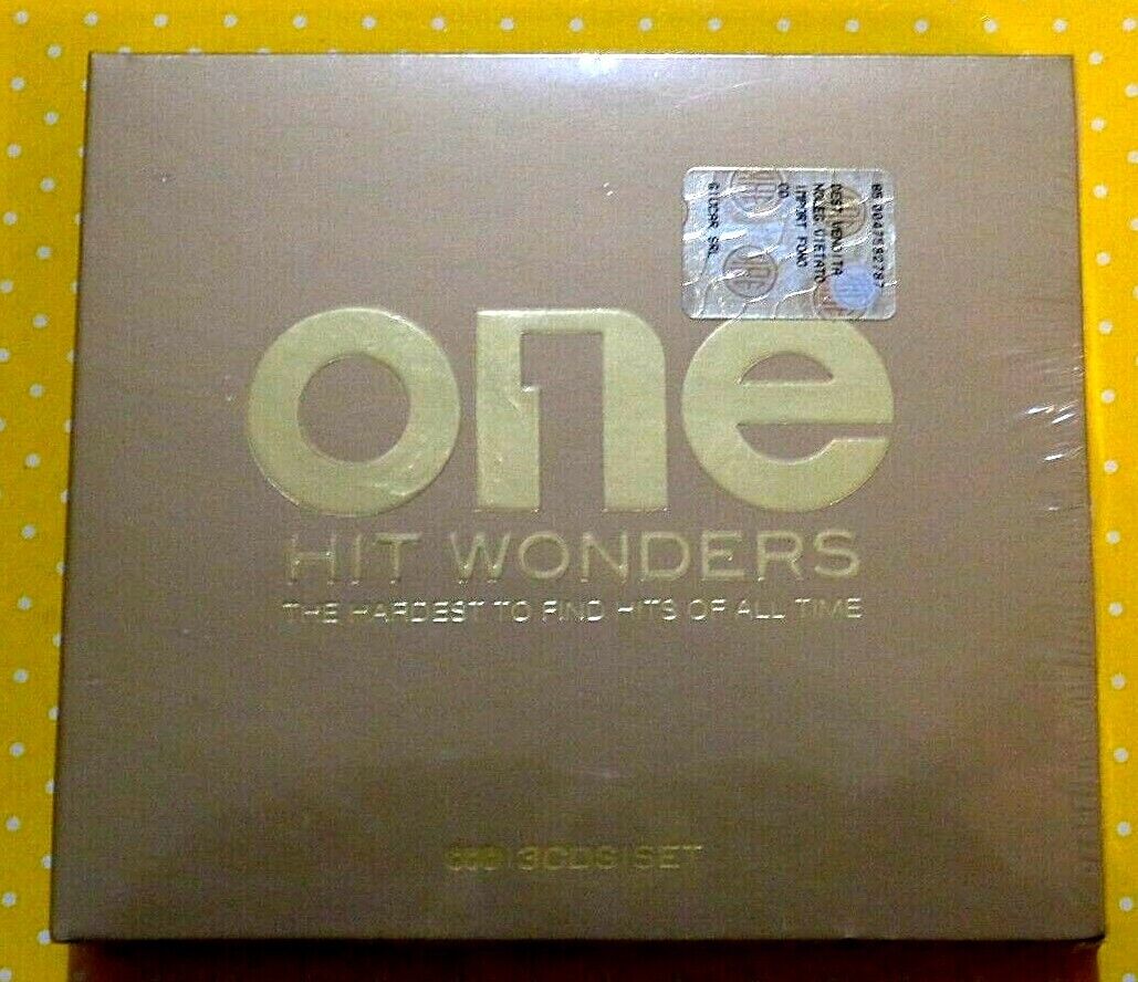ONE  -  HIT WONDERS - THE HARDEST TO FIND HITS OF ALL TIME - 3 CD 2010 SIGILLATO