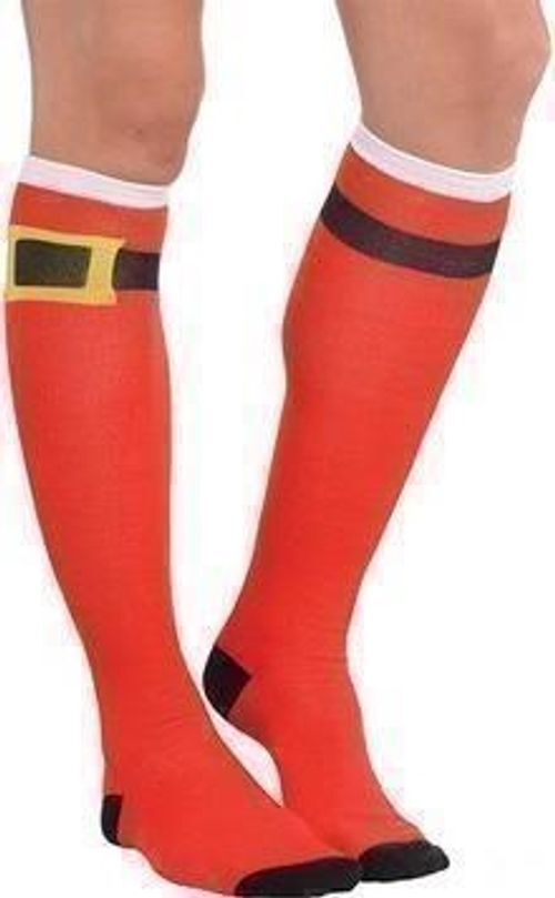Gadget - Amscan: Socks With Santa Belt Amscan