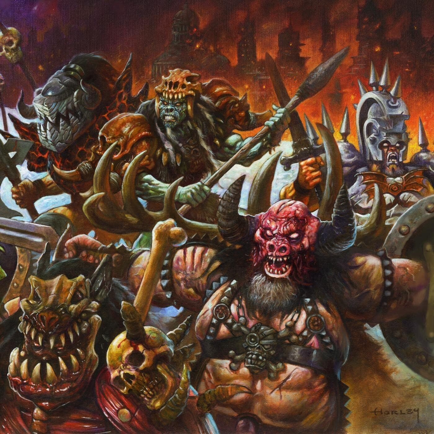GWAR The New Dark Ages (Vinyl LP) 12" Album Coloured Vinyl (PRESALE 25/04/2025)