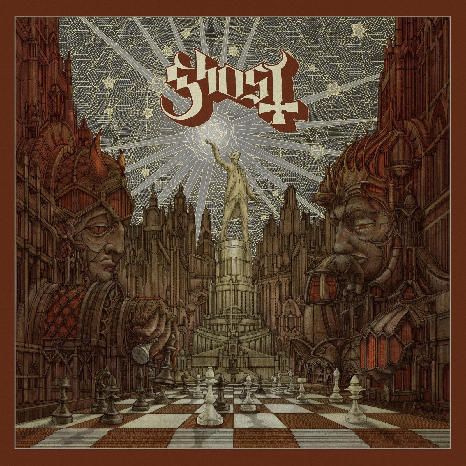 ghost Popestar (Grey Smoke (Vinyl LP)