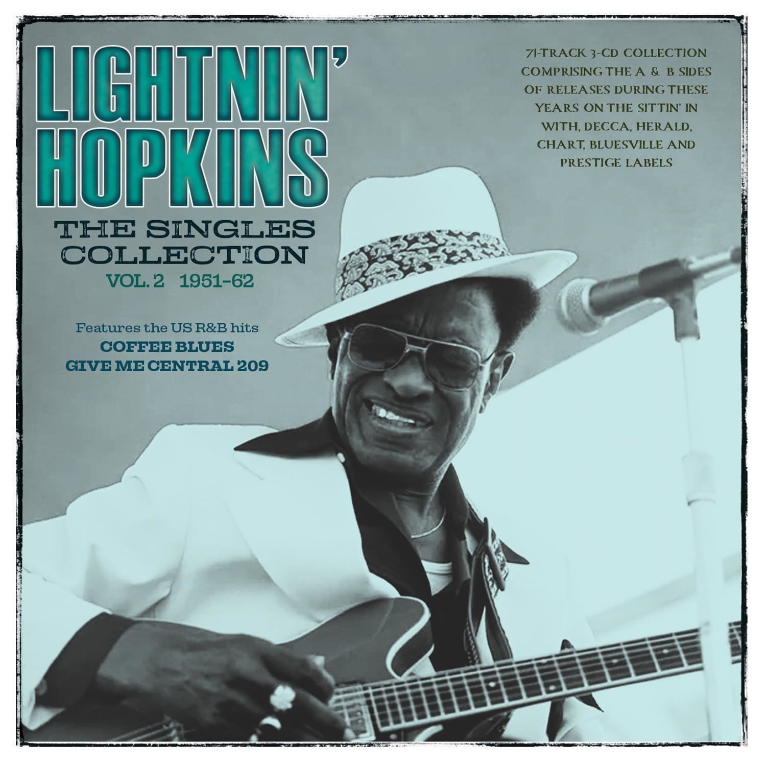 Audio Cd Lightnin' Hopkins - The Singles Collection Vol. 2 1951-62