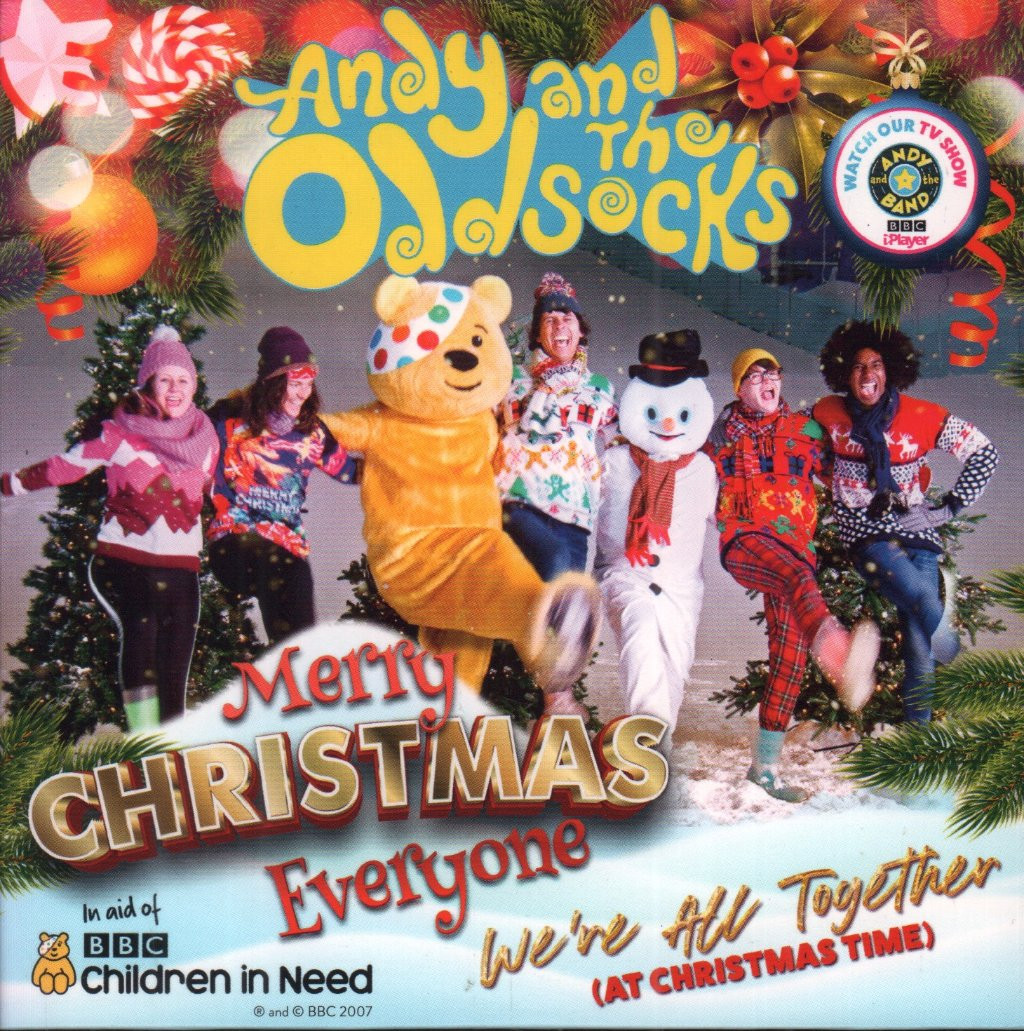 Andy E I Calzini Strani Buon Natale A Tutti CD Europa Cooking Vinyl 2021 CD