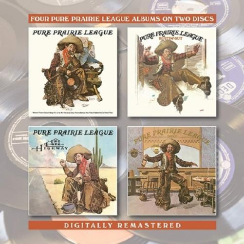 Pure Prairie League Four Pure Prairie League Albums On Two Discs (CD) Album