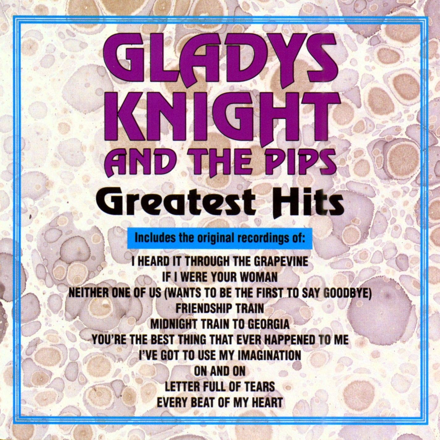 Gladys Knight Gladys Knight & The Pips - Greatest Hits May Vary (CD)