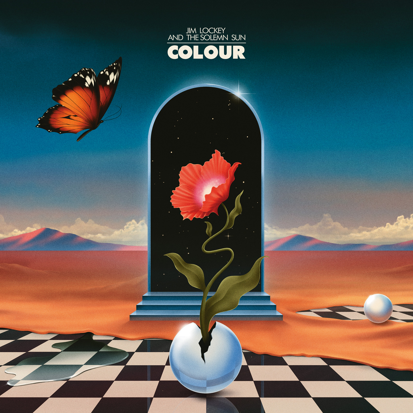 Jim Lockey and the Solemn Sun Colour (CD) Album