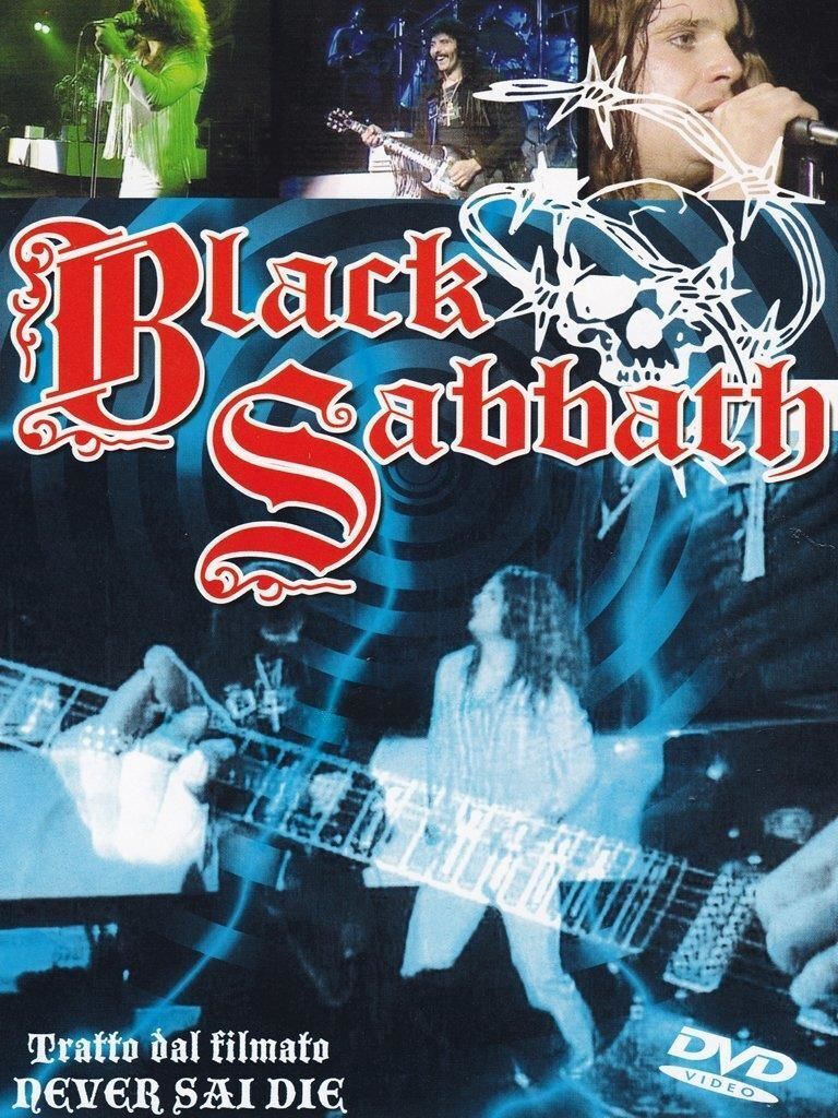 Music Dvd Black Sabbath - Never Say Die (Tratto Dal Filmato)