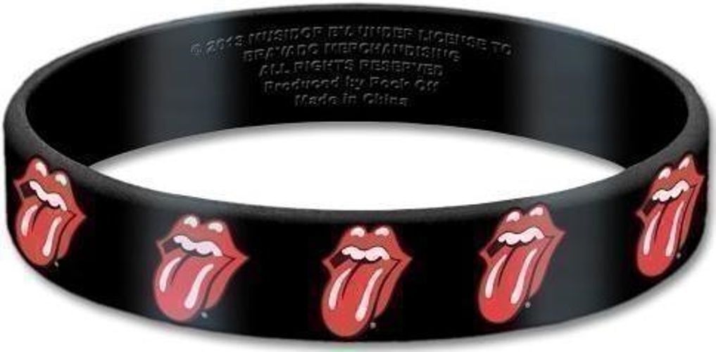 Gadget Rolling Stones (The): Tongues (Braccialetto Gomma) Rock Off
