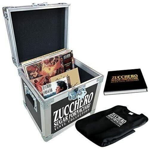 ZUCCHERO STUDIO VINYL COLLECTION BOX 13 LP + 2 7” + LIBRO 193 PG. + T-SHIRT NEW