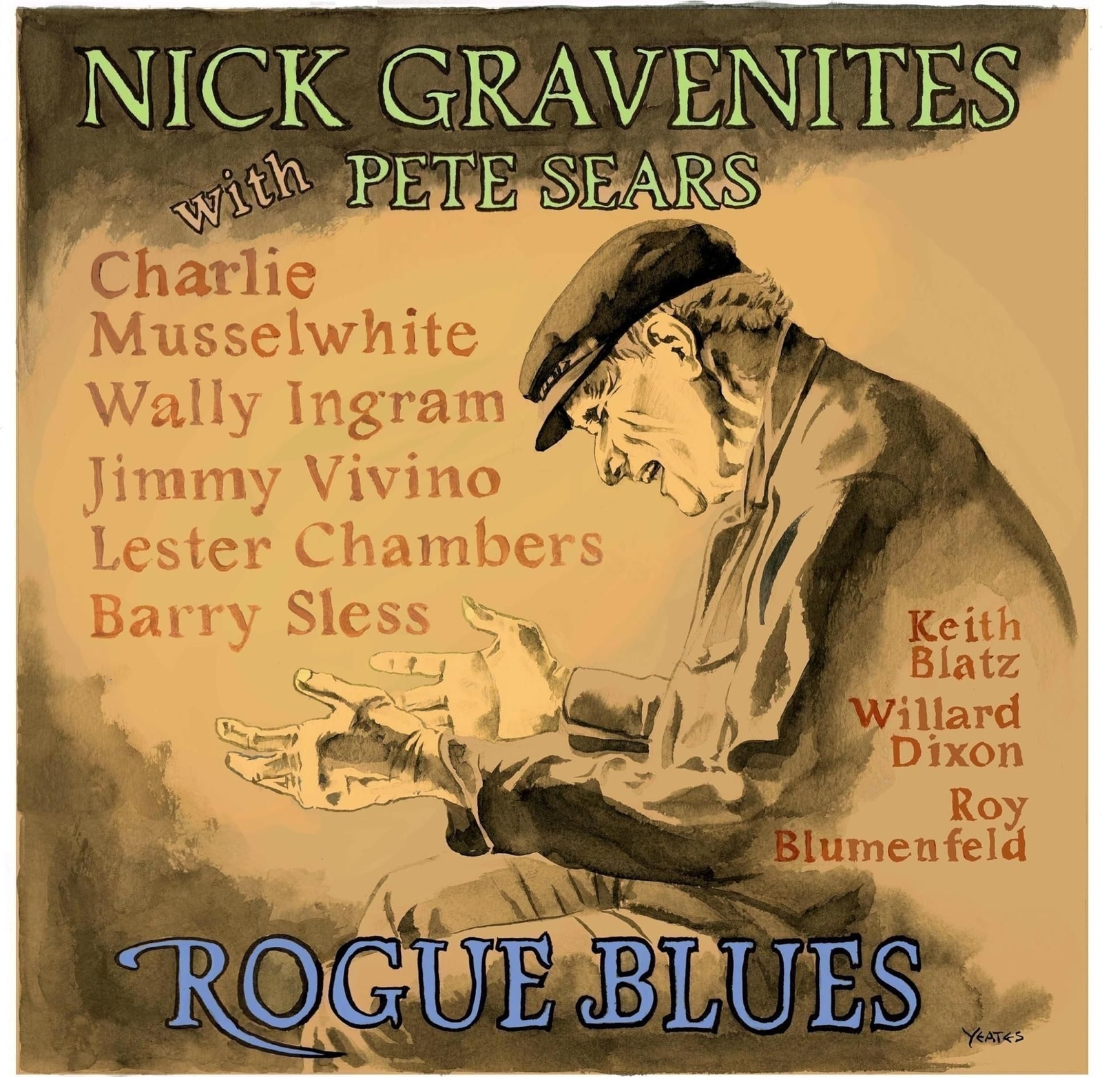 Audio Cd Nick Gravenites & Pete Sears - Rogue Blues
