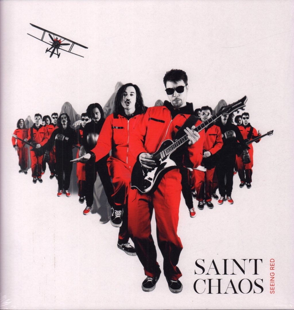 Saint Chaos Seeing Red LP vinyl Germany Omn Label Services 2022 limited edition