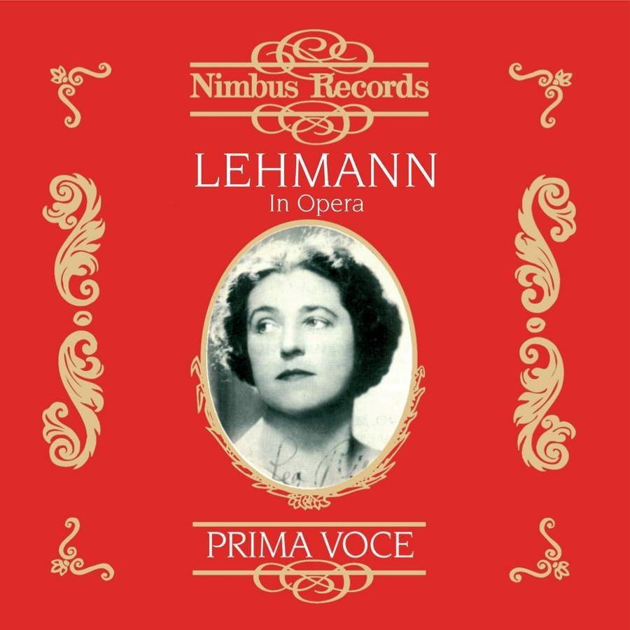 7951748 Audio Cd Lotte Lehmann - In Opera 1916-1921