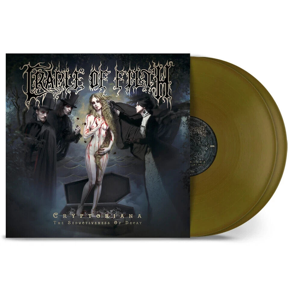 Cradle of Filth Cryptoriana: The Seductiveness of Decay - VINILE LP GOLD SEALED