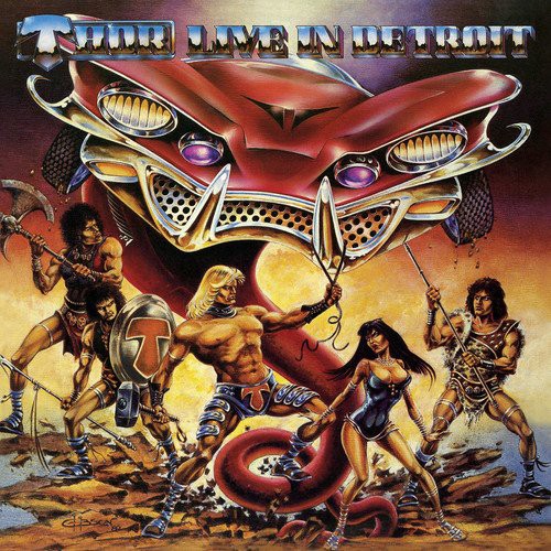Thor Live in Detroit (CD) Deluxe  Album with DVD