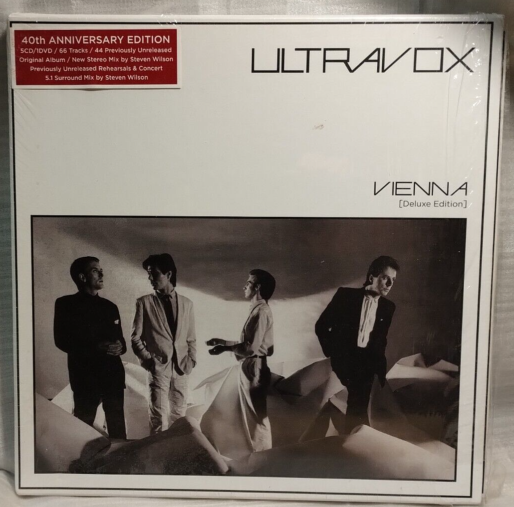 Ultravox ‎– Vienna - Deluxe Edition - 5 CD + DVD - Mint