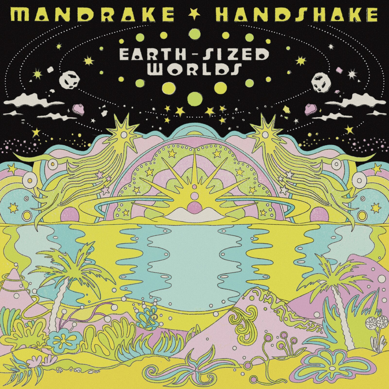 Mandrake Handshake Earth-Sized Worlds Double LP Vinyl TIPT062 NEW