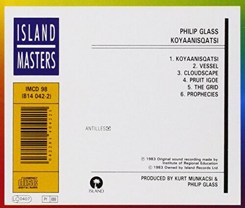 Koyaanisqatsi: Life Out Of Balance (1983 Film) by Philip Glass