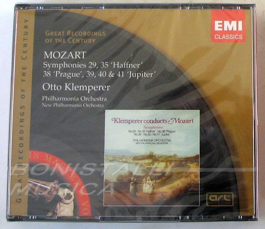 WOLFGANG AMADEUS MOZART - SYMPHONIES 29,35,38,39,40,41- KLEMPERER- 2CD Sealed