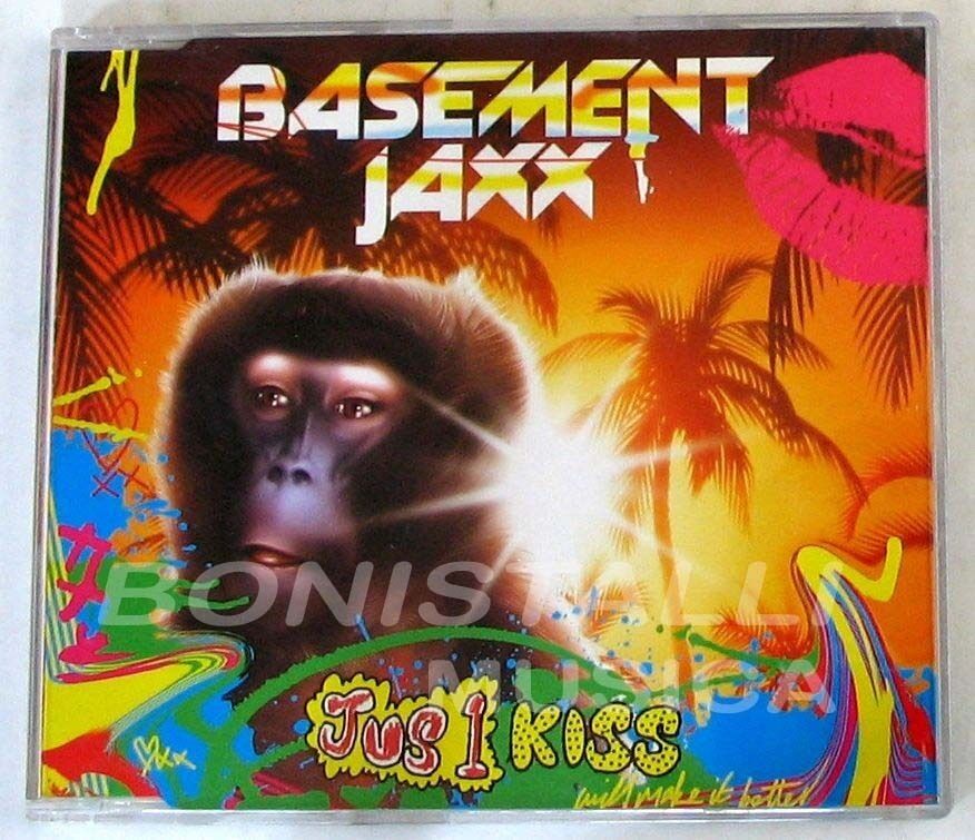 BASEMENT JAXX - JUS 1 KISS - CD Single  Nuovo - Never Played