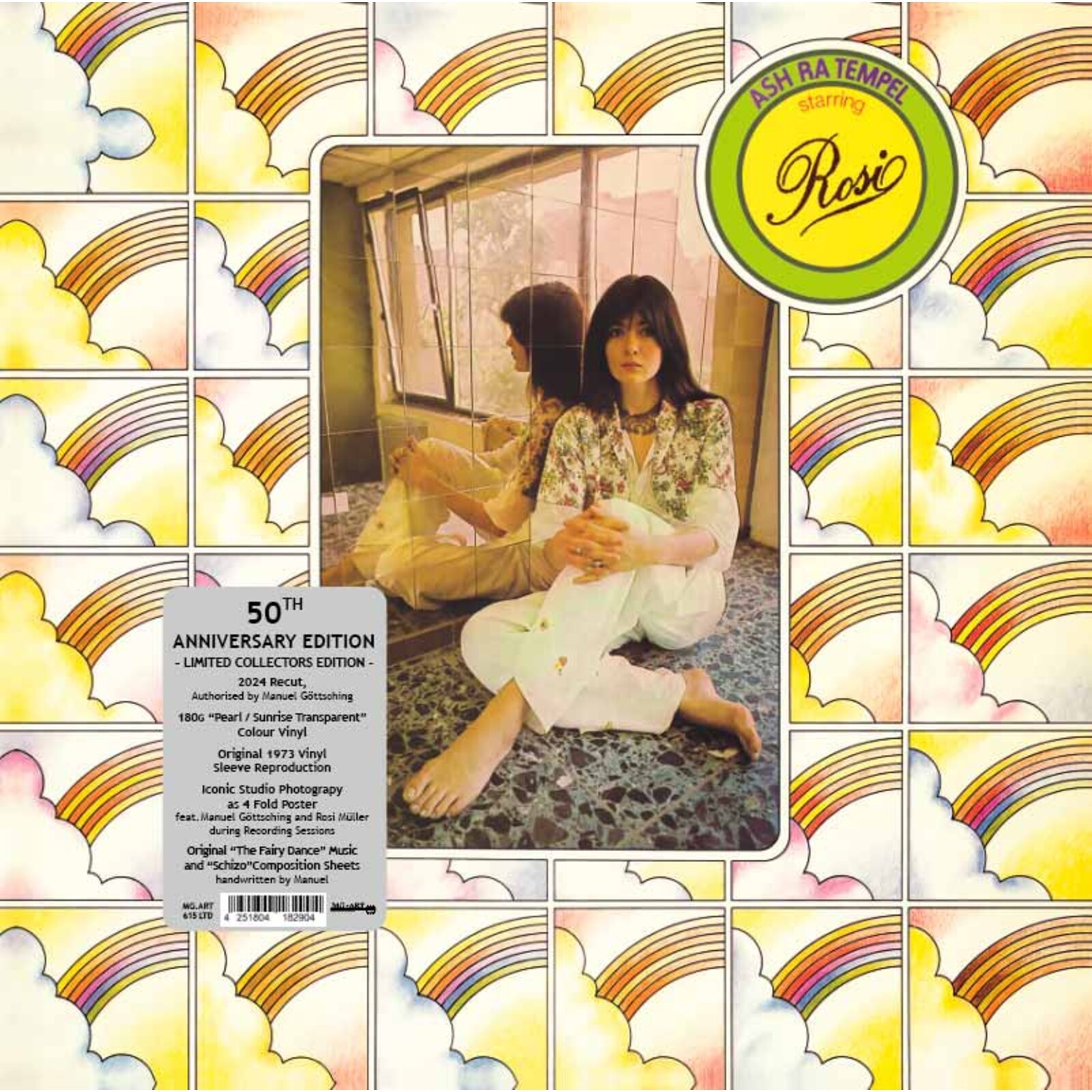 Ash Ra Tempel Con Rosi LP Vinile NUOVO