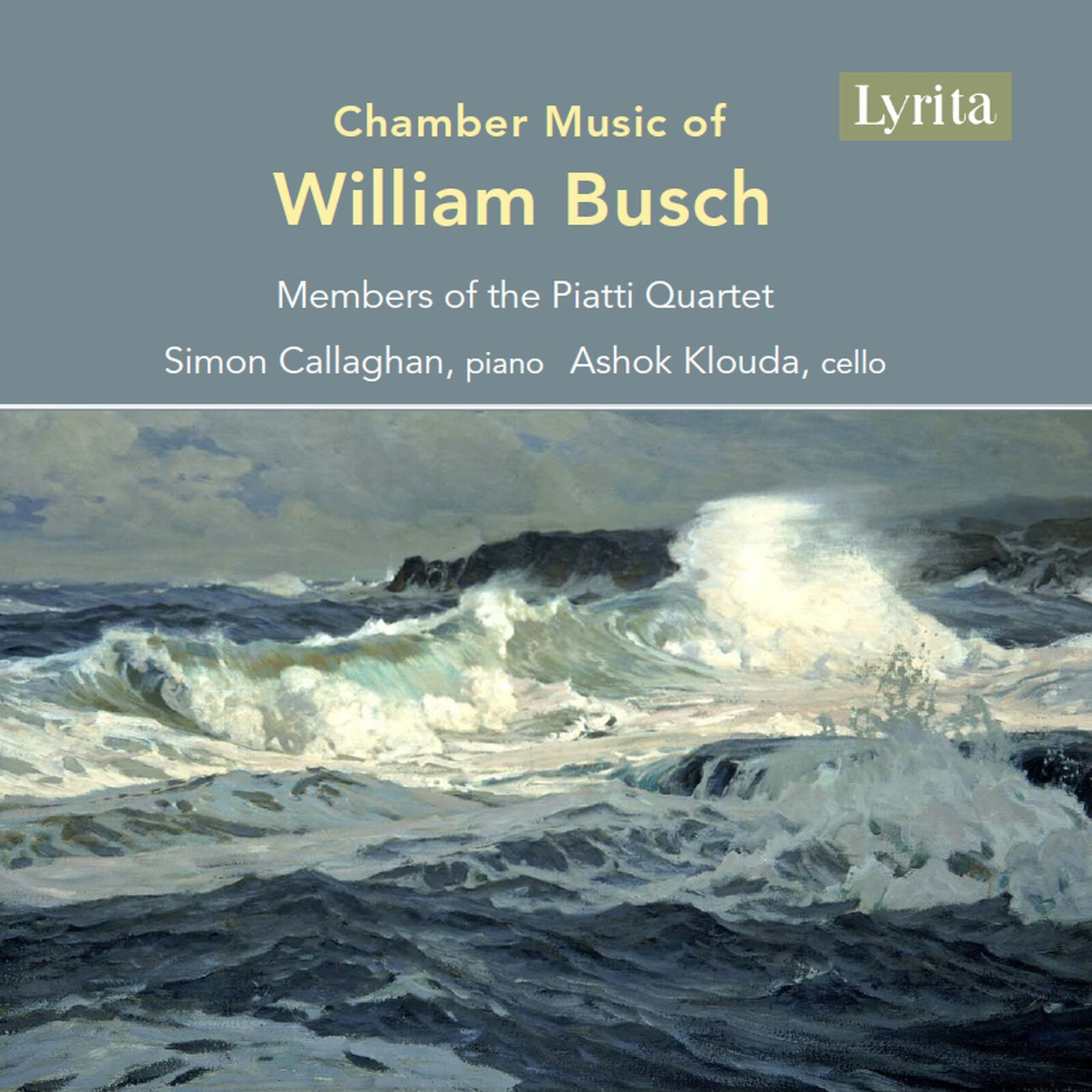 SRCD-439 Simon Callaghan Musica Da Camera Di William Busch CD SRCD-439 NUOVO