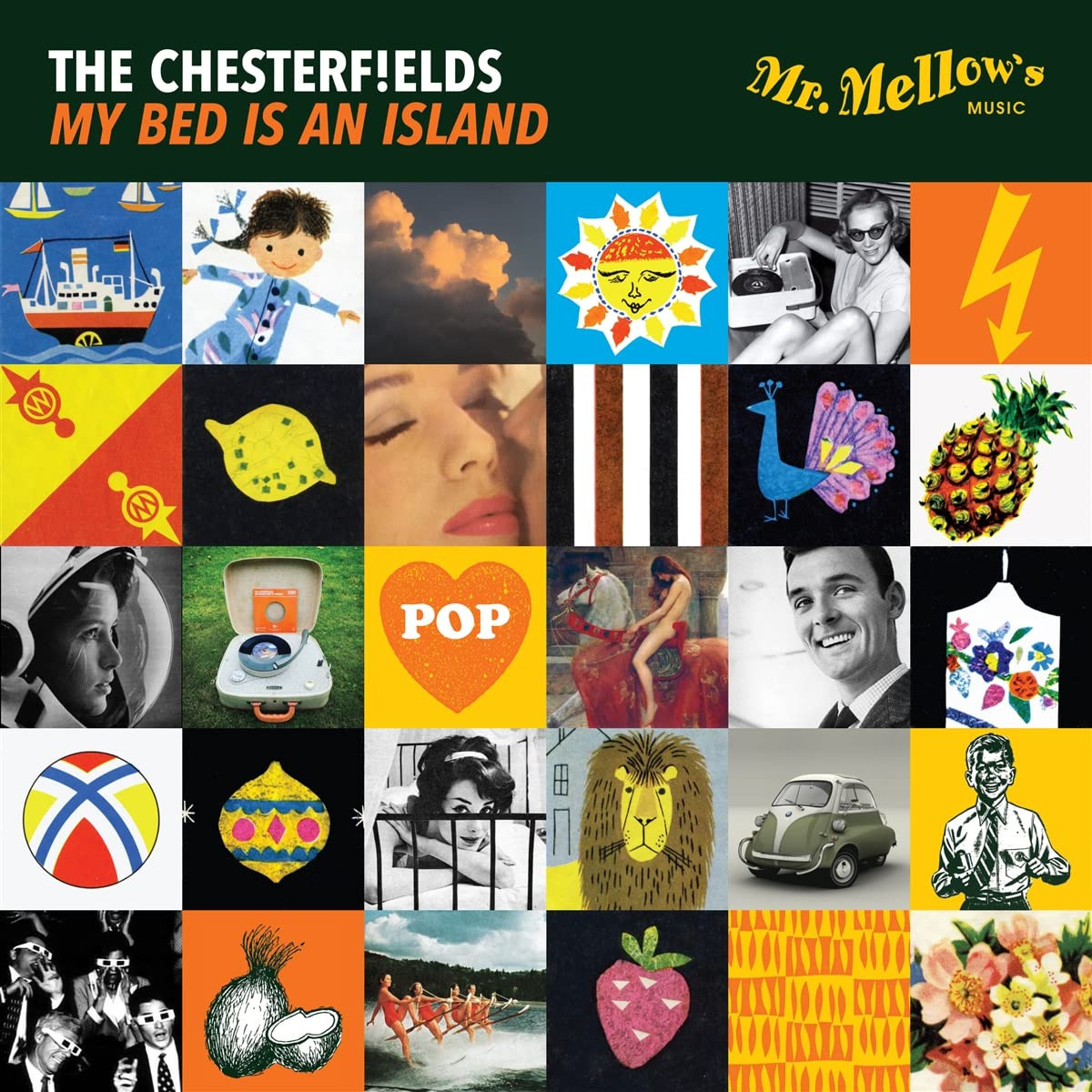 Chesterfields My Bed Is An Island 7 Inch Vinyl MMM006 Nuovo