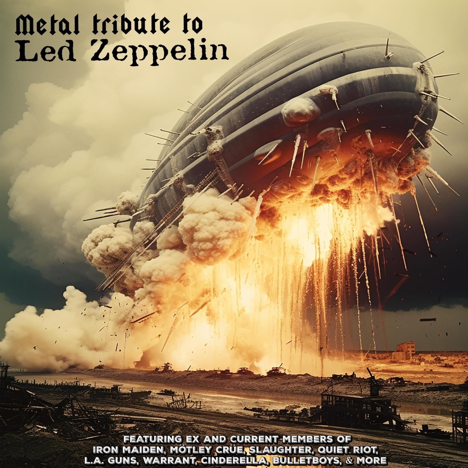 Vinile Metal Tribute To Led Zepplin / Various (Red)