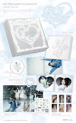 Ive Empathy - Loved Ive Version - incl. 72pg Photobook, Sticker, Folded Poster