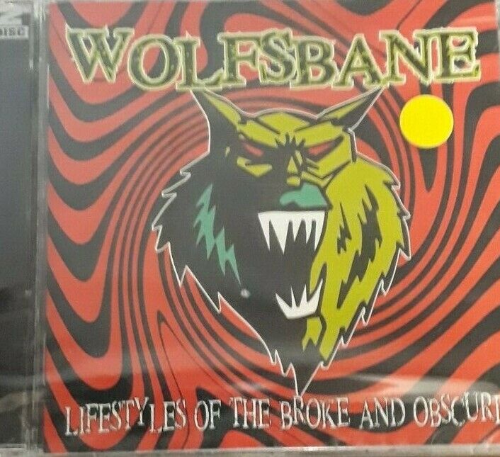 WOLFSBANE- LIFESTYLES OF THE BROKE & OBSUCRE*2 CD BRAND NEW SEALED SIGILLATO