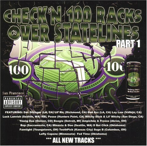 Various Artists Checkin' a Hunid Over Statelines (CD) Album