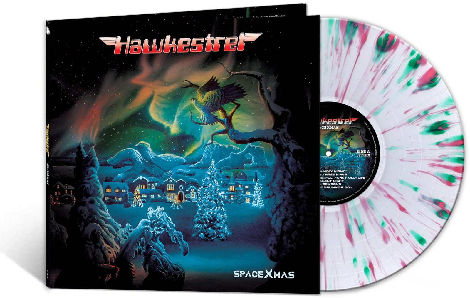 Hawkestrel Spacexmas (Vinile Macchiato) LP Vinile NUOVO