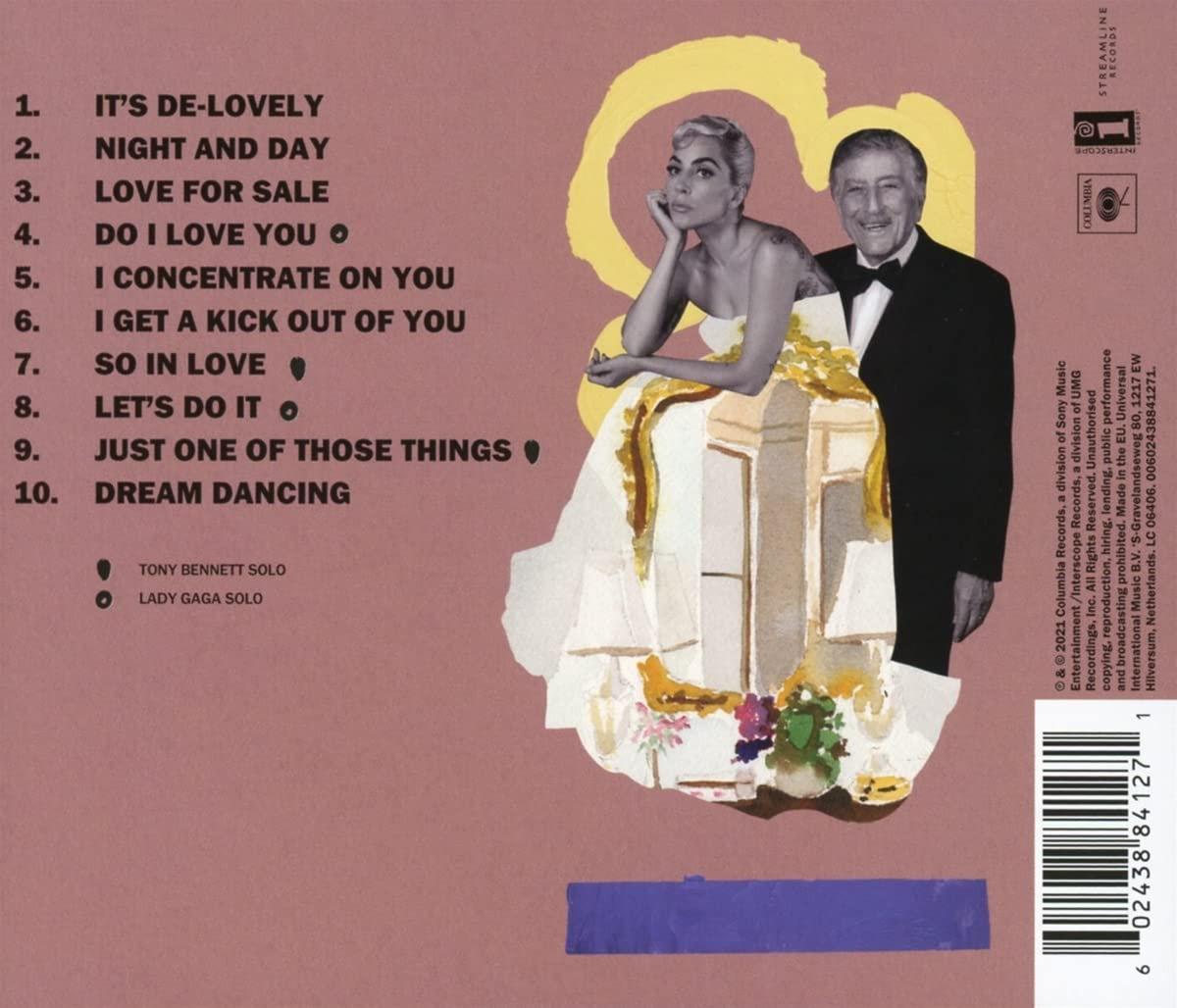 Lady Gaga Love for Sale Alternate Cover 2) (CD)