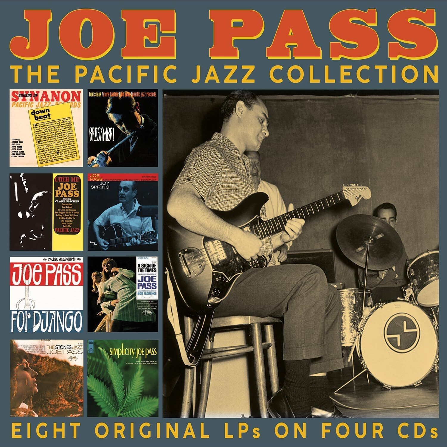Joe Pass The Pacific Jazz Collection: Eight Original LPs On Four CDs (CD)