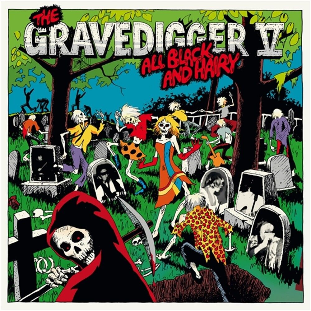 All Black And Hairy (1 Vinile) - Gravedigger V (Vinile)