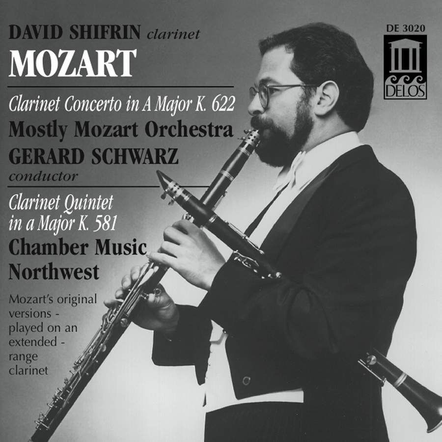 Audio Cd Wolfgang Amadeus Mozart - Clarinet Concerto K.622, Clarinet Quintet K.5