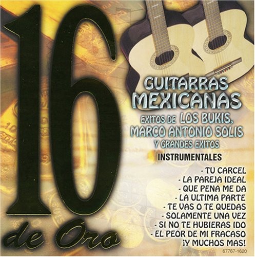 Various Artists Guitarras Mexicanas 2: 16 De Oro (CD)