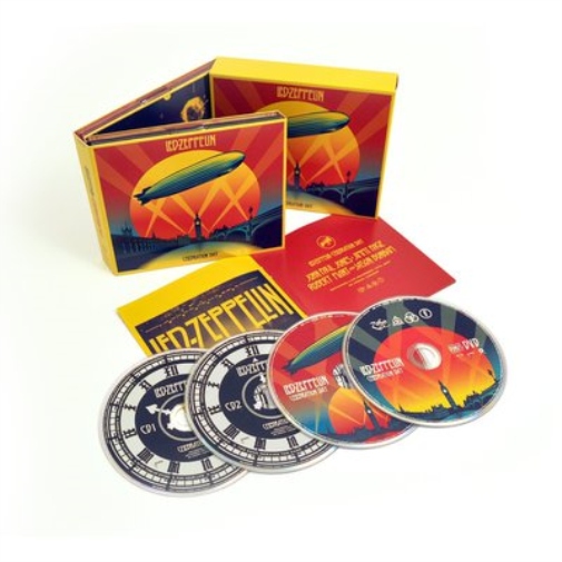 Led Zeppelin Celebration Day (CD) Album with Blu-ray