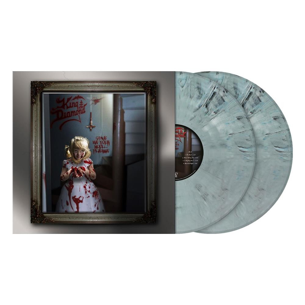 Give Me Your Soul...Please (Ri) (Steel-Blue-Grey) - King Diamond (Vinile)